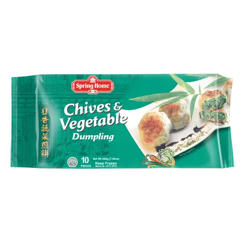SPRING HOME Chives & Vegetable Dumpling 200 gm